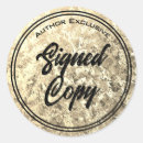 Search for author signed stickers Reading