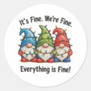 Search for everything is fine stickers Xmas