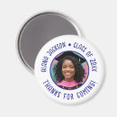 Search for graduation thank you magnets High school graduate