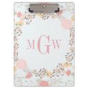 Search for pretty clipboards Floral