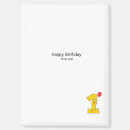Search for 1st birthday magnets Cute