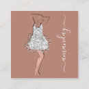 Recherche de robe cartes visite Beauté