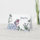 Recherche de blue hydrangea remerciements cartes Fleurs