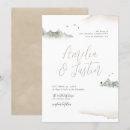 Recherche de mountain watercolor mariage invitations Pour eux