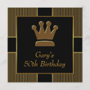 Search for black king invitations Party