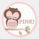 Search for owl on branch stickers Baby
