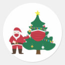 Search for tree face stickers Santa claus