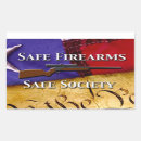 Search for firearm stickers Safety