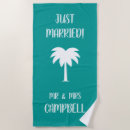 Search for wedding beach towels Couple