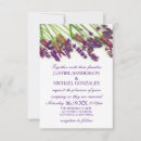 Search for lavender flower wedding invitations Simple