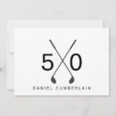 Search for golf 50th birthday invitations Fiftieth