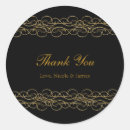 Search for elegant gold swirl stickers Party