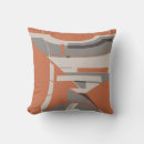 Search for orange and gray pillows Contemporary
