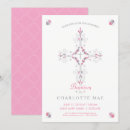 Search for baptized 5x7 invitations Pink