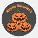 Search for jack o lantern face stickers Orange
