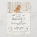 Recherche de cub baby shower invitations Ours