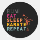 Search for karate silhouette stickers Japan