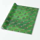Search for santa head wrapping paper Green