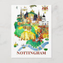 Search for nottingham postcards Illustration