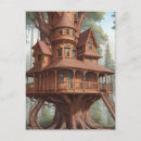 Recherche de arbre vert cartes postales Rouge