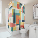 Search for 1960s pattern shower curtains Abstract