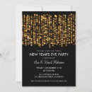 Recherche de new year eve party invitations Gold