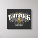 Search for best man canvas prints Tony stark