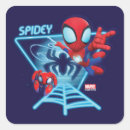 Search for spider stickers Spidey tv show