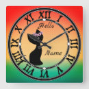 Recherche de chatons mignons horloges Pour enfants