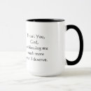 Search for thank god mugs Thanks
