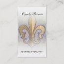 Recherche de gold fleur de lis cartes visite Vintage