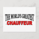 Recherche de chauffeur cartes postales Conducteur