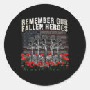 Search for fallen soldiers stickers Memorial