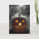 Recherche de halloween citrouille anniversaire cartes Noir
