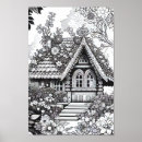 Search for adult coloring posters Black and white