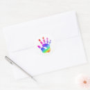 Search for handprint stickers Kids