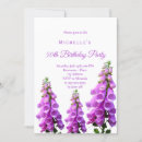 Search for purple white 50th birthday invitations Pink