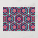 Recherche de hexagone cartes postales Rose