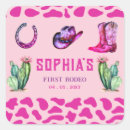 Search for western girl stickers 1st birthday