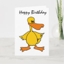 Search for funny duck birthday cards Humour