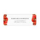 Search for poppies return address labels Poppy