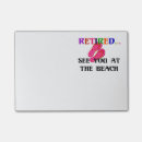 Search for retirement post it notes Retired