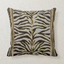 Recherche de tigre rayures coussins Motif