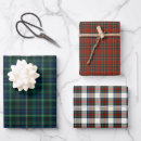 Search for red and green plaid wrapping paper Scottish
