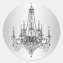 Search for elegant chandelier stickers White