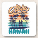 Recherche de hawaï dessous de verres Planche de surf