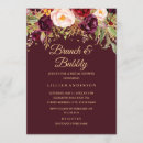 Recherche de brunch de champagne invitations Floral