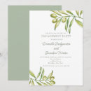 Search for italian engagement party invitations Green