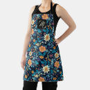 Search for blue and cream aprons Floral