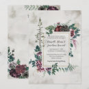 Search for burgundy and grey wedding invitations Rustic